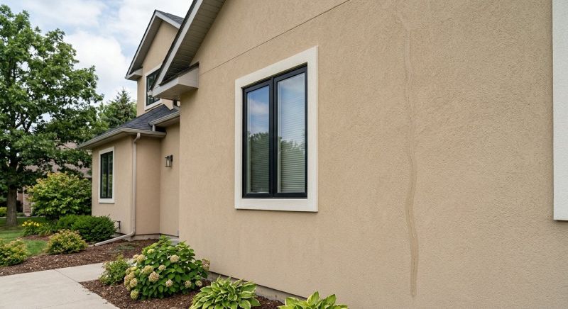 Cracked Stucco Repair in Roseville, CA
